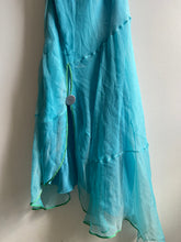 Load image into Gallery viewer, Christian Dior by John Galliano 2005 Blue Chiffon Dress
