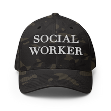 Load image into Gallery viewer, SOCIAL WORKER FITTED CAP
