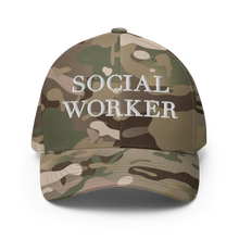 Load image into Gallery viewer, SOCIAL WORKER FITTED CAP
