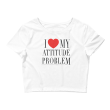 Load image into Gallery viewer, I &lt;3 MY ATTITUDE BABY TEE
